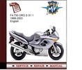 Thumbnail agusta F4 750 ORO S S1 1 1999-2003 Service Manual 