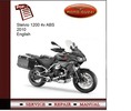 Thumbnail Moto Guzzi Stelvio 1200 4v ABS 2010 Service Manual 