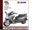 Thumbnail SYM GTS 250 JOYMAX 250 Service Manual