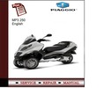 Thumbnail Piaggio MP3 250 Service Manual
