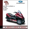 Thumbnail Piaggio MP3 300 YOURBAN I.e LT - NRL 2010 Service Manual
