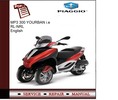 Thumbnail Piaggio MP3 300 YOURBAN i.e RL - NRL Service Manual 