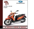 Thumbnail Piaggio Carnaby 125 - 200 Service Manual