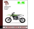 Thumbnail Kawasaki KX85-KX100 M.Y.2014 Service Manual Thumbnail Kawasaki KX85-KX100 M.Y.2014 Service Manual