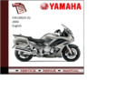 Thumbnail Yamaha fjr1300/a(S) 2004 supplementary service repair manual