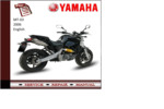 Thumbnail Yamaha mt03 2006 workshop Service repair Manual