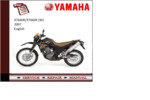 Thumbnail Yamaha xt660r/x(W) 2007 supplementary Service repair Manual