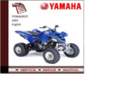 Thumbnail Yamaha yfm660r(p) 2002 supplementary Service repair Manual
