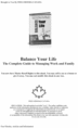Thumbnail Balance Your Life