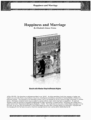 Thumbnail Happiness and Marriage