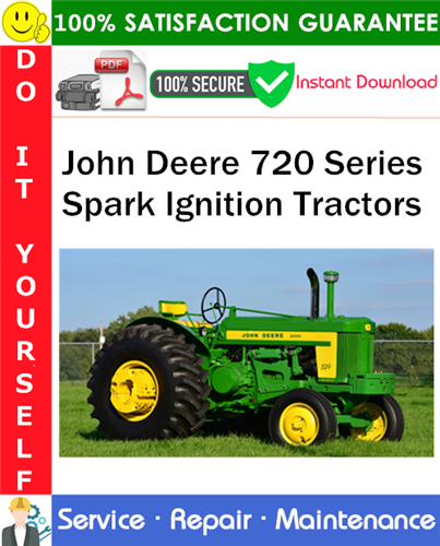 Thumbnail John Deere 720 Series Spark Ignition Tractors Service Repair Manual PDF Download ◆ Thumbnail John Deere 720 Series Spark Ignition Tractors Service Repair Manual PDF Download ◆
