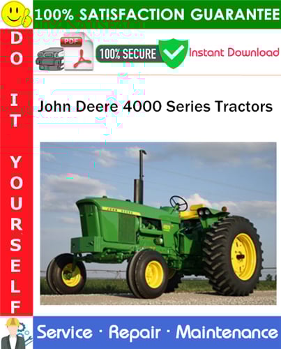 Thumbnail John Deere 4000 Series Tractors Service Repair Manual PDF Download (SM2039) ◆ Thumbnail John Deere 4000 Series Tractors Service Repair Manual PDF Download (SM2039) ◆