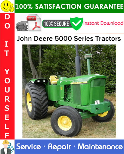 Thumbnail John Deere 5000 Series Tractors Service Repair Manual PDF Download ◆ Thumbnail John Deere 5000 Series Tractors Service Repair Manual PDF Download ◆