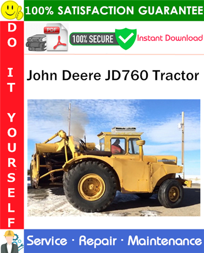 Thumbnail John Deere JD760 Tractor Service Repair Manual PDF Download ◆ Thumbnail John Deere JD760 Tractor Service Repair Manual PDF Download ◆