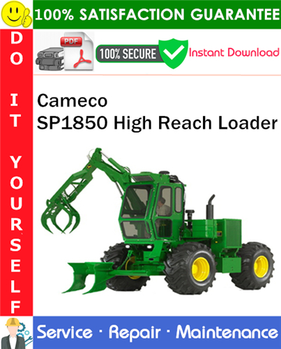 Thumbnail Cameco SP1850 High Reach Loader Service Repair Manual PDF Download ◆ Thumbnail Cameco SP1850 High Reach Loader Service Repair Manual PDF Download ◆