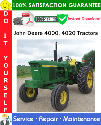 Thumbnail John Deere 4000, 4020 Tractors Service Repair Manual PDF Download ◆ Thumbnail John Deere 4000, 4020 Tractors Service Repair Manual PDF Download ◆