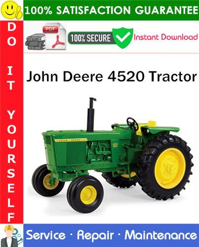 Thumbnail John Deere 4520 Tractor Service Repair Manual PDF Download ◆ Thumbnail John Deere 4520 Tractor Service Repair Manual PDF Download ◆