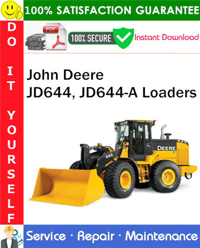 Thumbnail John Deere JD644, JD644-A Loaders Service Repair Manual PDF Download ◆ Thumbnail John Deere JD644, JD644-A Loaders Service Repair Manual PDF Download ◆