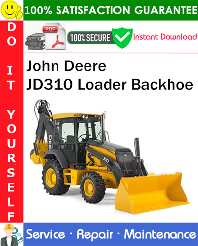 Thumbnail John Deere JD310 Loader Backhoe Service Repair Manual PDF Download ◆