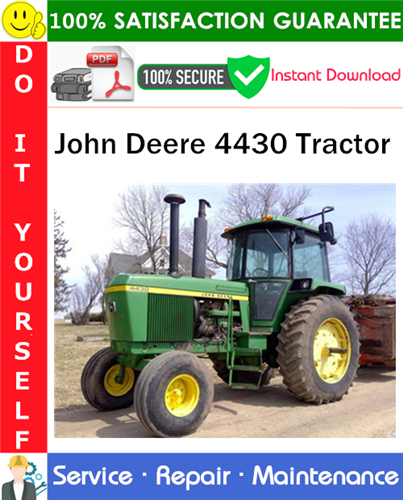 Thumbnail John Deere 4430 Tractor Service Repair Manual PDF Download ◆ Thumbnail John Deere 4430 Tractor Service Repair Manual PDF Download ◆