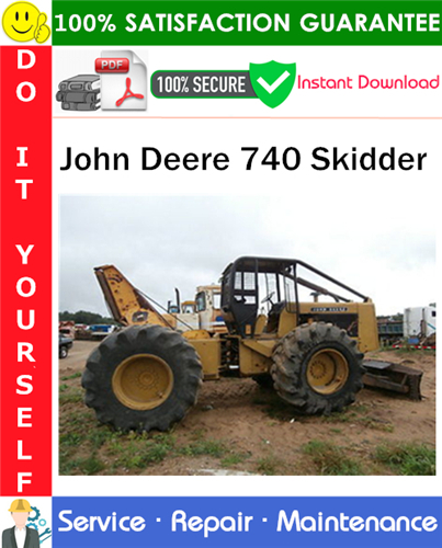 Thumbnail John Deere 740 Skidder Service Repair Manual PDF Download ◆ Thumbnail John Deere 740 Skidder Service Repair Manual PDF Download ◆