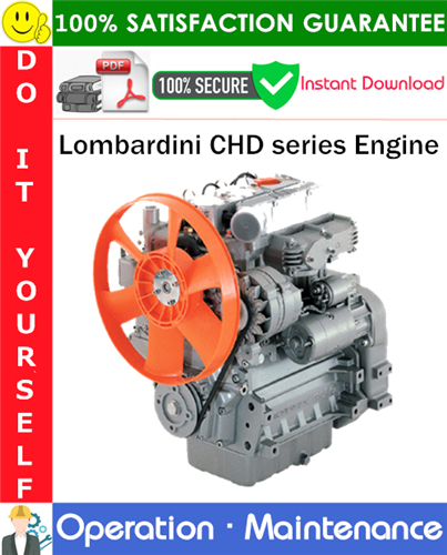 Thumbnail Lombardini CHD series Engine Operation & Maintenance Manual PDF Download ◆ Thumbnail Lombardini CHD series Engine Operation & Maintenance Manual PDF Download ◆