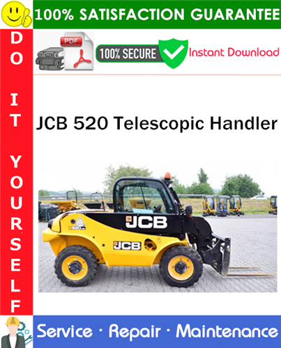 Thumbnail JCB 520 Telescopic Handler Service Repair Manual PDF Download ◆