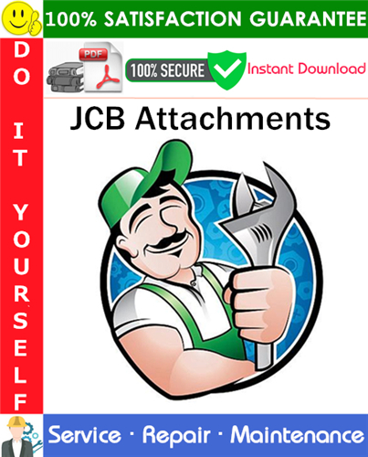 Thumbnail JCB Attachments Service Repair Manual PDF Download ◆