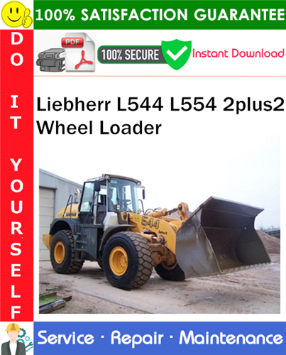 Thumbnail Liebherr L544 L554 2plus2 Wheel Loader Service Repair Manual PDF Download ◆