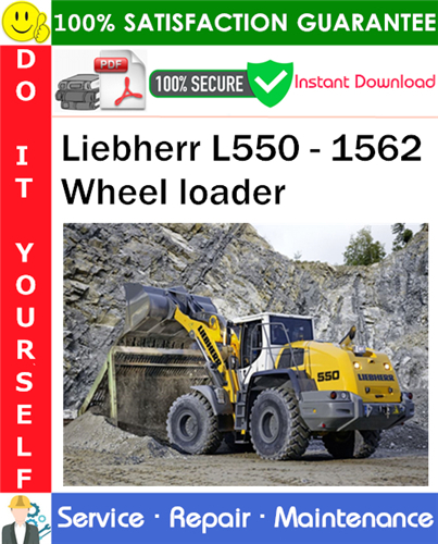 Thumbnail Liebherr L550 - 1562 Wheel loader Service Repair Manual PDF Download ◆