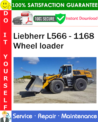 Thumbnail Liebherr L566 - 1168 Wheel loader Service Repair Manual PDF Download ◆
