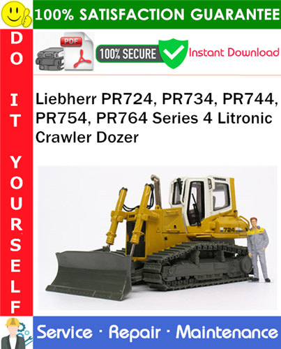 Thumbnail Liebherr PR724, PR734, PR744, PR754, PR764 Series 4 Litronic Crawler Dozer Service Repair Manual PDF Download ◆ Thumbnail Liebherr PR724, PR734, PR744, PR754, PR764 Series 4 Litronic Crawler Dozer Service Repair Manual PDF Download ◆