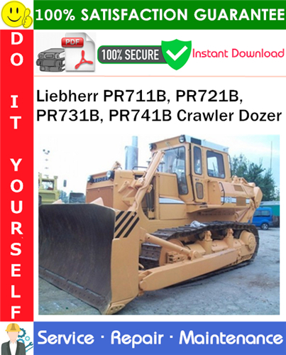 Thumbnail Liebherr PR711B, PR721B, PR731B, PR741B Crawler Dozer Service Repair Manual PDF Download ◆ Thumbnail Liebherr PR711B, PR721B, PR731B, PR741B Crawler Dozer Service Repair Manual PDF Download ◆