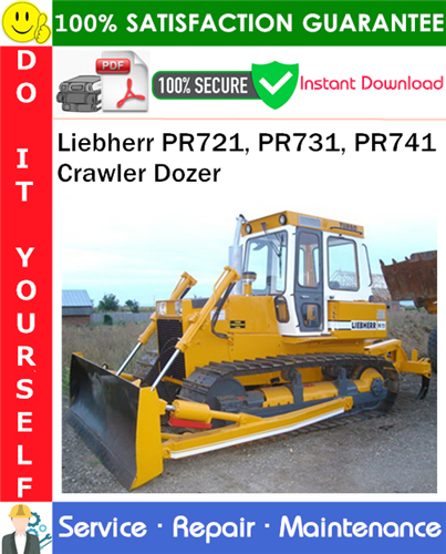 Thumbnail Liebherr PR721, PR731, PR741 Crawler Dozer Service Repair Manual PDF Download ◆ Thumbnail Liebherr PR721, PR731, PR741 Crawler Dozer Service Repair Manual PDF Download ◆