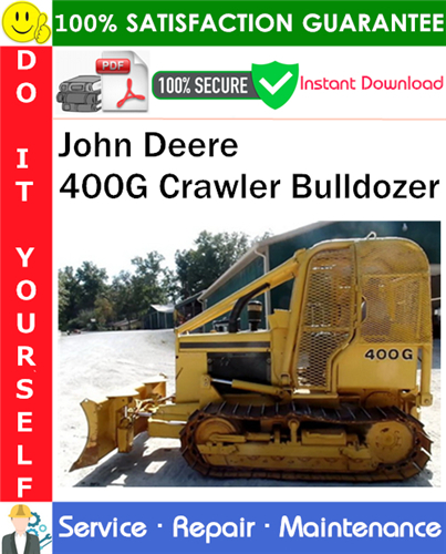 Thumbnail John Deere 400G Crawler Bulldozer Repair Technical Manual PDF Download ◆ Thumbnail John Deere 400G Crawler Bulldozer Repair Technical Manual PDF Download ◆