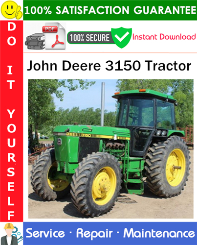Thumbnail John Deere 3150 Tractor Service Repair Manual PDF Download ◆ Thumbnail John Deere 3150 Tractor Service Repair Manual PDF Download ◆