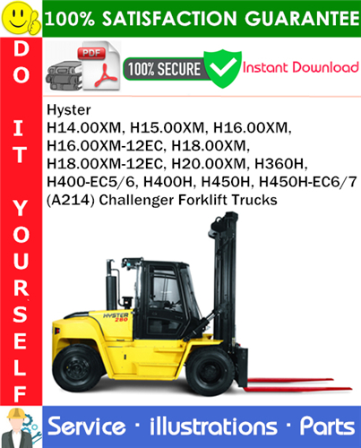 Thumbnail Hyster H14.00XM, H15.00XM, H16.00XM, H16.00XM-12EC, H18.00XM, H18.00XM-12EC, H20.00XM, H360H, H400-EC5/6, H400H, H450H, H450H-EC6/7 (A214) Challenger Forklift Trucks Parts Manual PDF Download ` Thumbnail Hyster H14.00XM, H15.00XM, H16.00XM, H16.00XM-12EC, H18.00XM, H18.00XM-12EC, H20.00XM, H360H, H400-EC5/6, H400H, H450H, H450H-EC6/7 (A214) Challenger Forklift Trucks Parts Manual PDF Download `