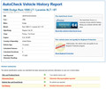 Thumbnail CARFAX ALTERNATIVE VEHICLE REPORT Thumbnail CARFAX ALTERNATIVE VEHICLE REPORT