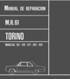 Thumbnail Renault Torino Repair Manual MR 61