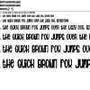 Thumbnail Download Font: JUBIE (TRUE TPYE)