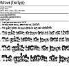 Thumbnail Handwriting Font: Mohawk (True Type)