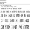 Thumbnail Handwriting Font: TANTRUM TONGUE (TRUE TPYE)