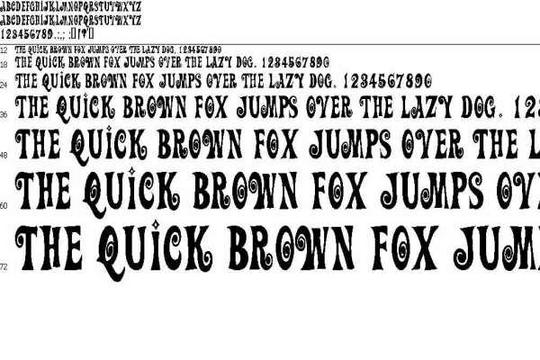 Product picture Download Free Font: ACTIONIS (TRUE TPYE)