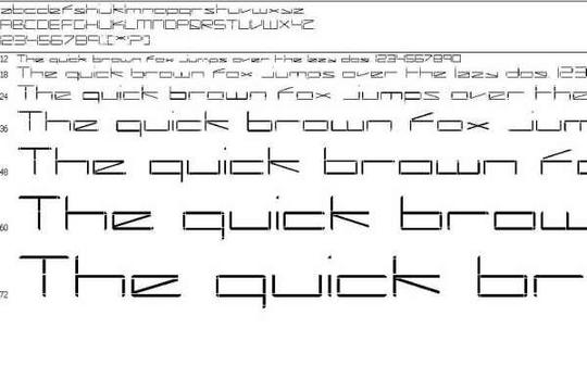 Product picture Download Font: CAPACITOR (TRUE TPYE)