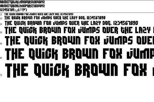 Product picture Gothic Font: DIMITRI (TRUE TPYE)