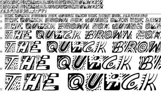 Product picture Handwriting Font: DOODLE (TRUE TPYE)