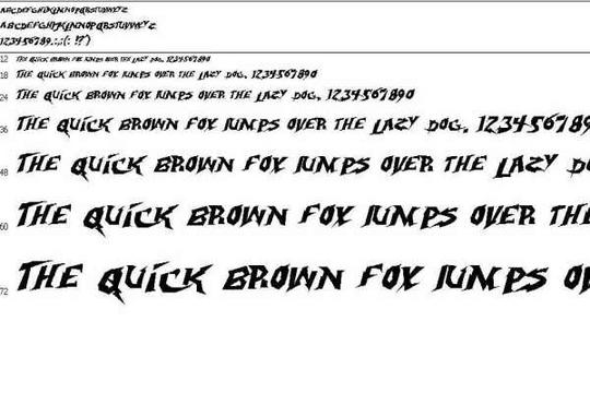 Product picture Free Cool Font To Download: ELECTROX (TRUE TPYE)