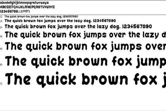 Product picture Graffilti Font: GOHAN (TRUE TPYE)