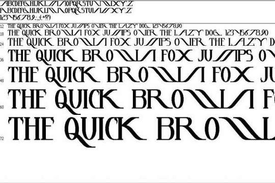 Product picture Free Cool Font To Download: INSTANT TUNES (TRUE TPYE)