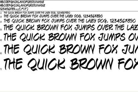 Product picture Free Cool Font To Download: KEELHAULED BB (TRUE TPYE)